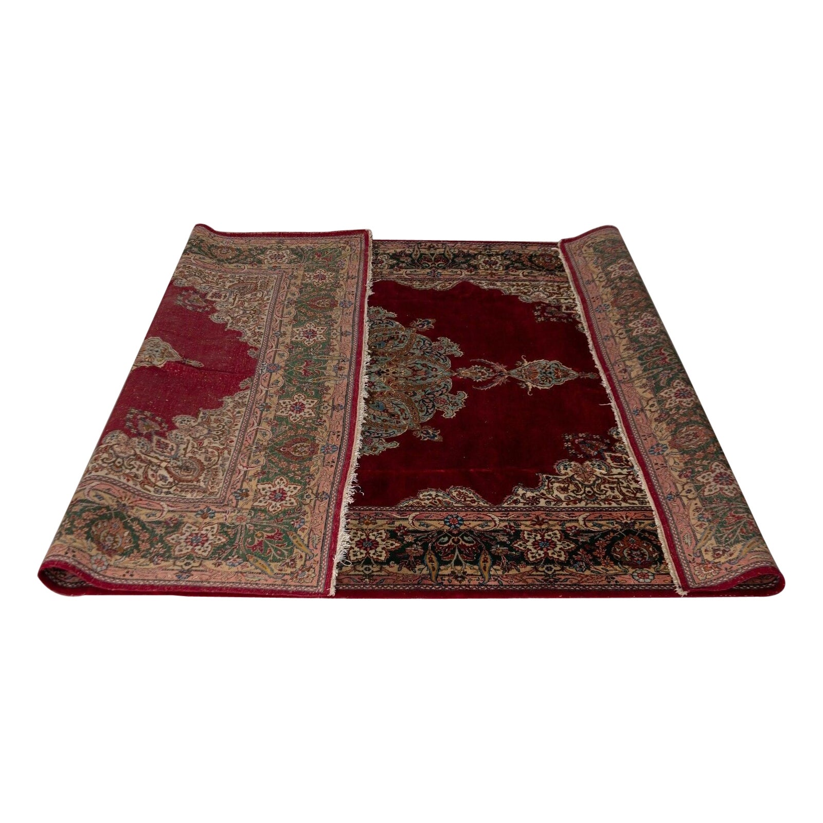 Large Persian Wool Carpet Rug For Sale