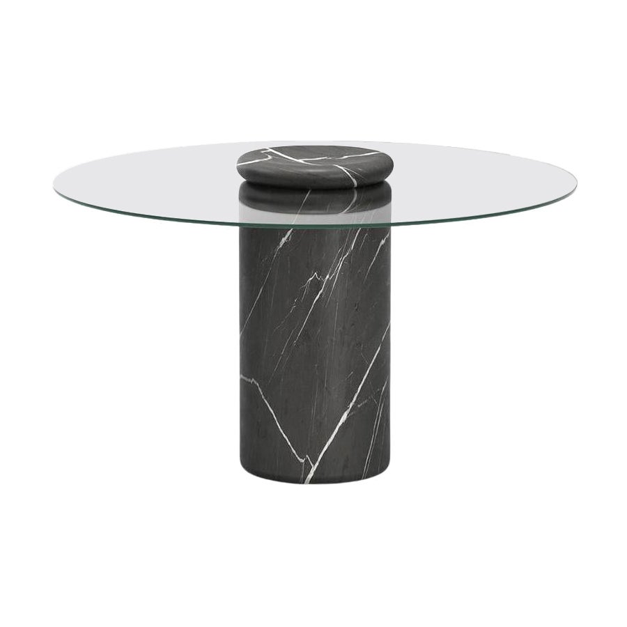 Angelo Mangiarotti "Castore" Marble Dining Table by Karakter