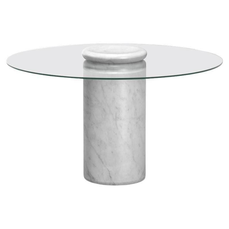 Angelo Mangiarotti "Castore" Marble Dining Table by Karakter