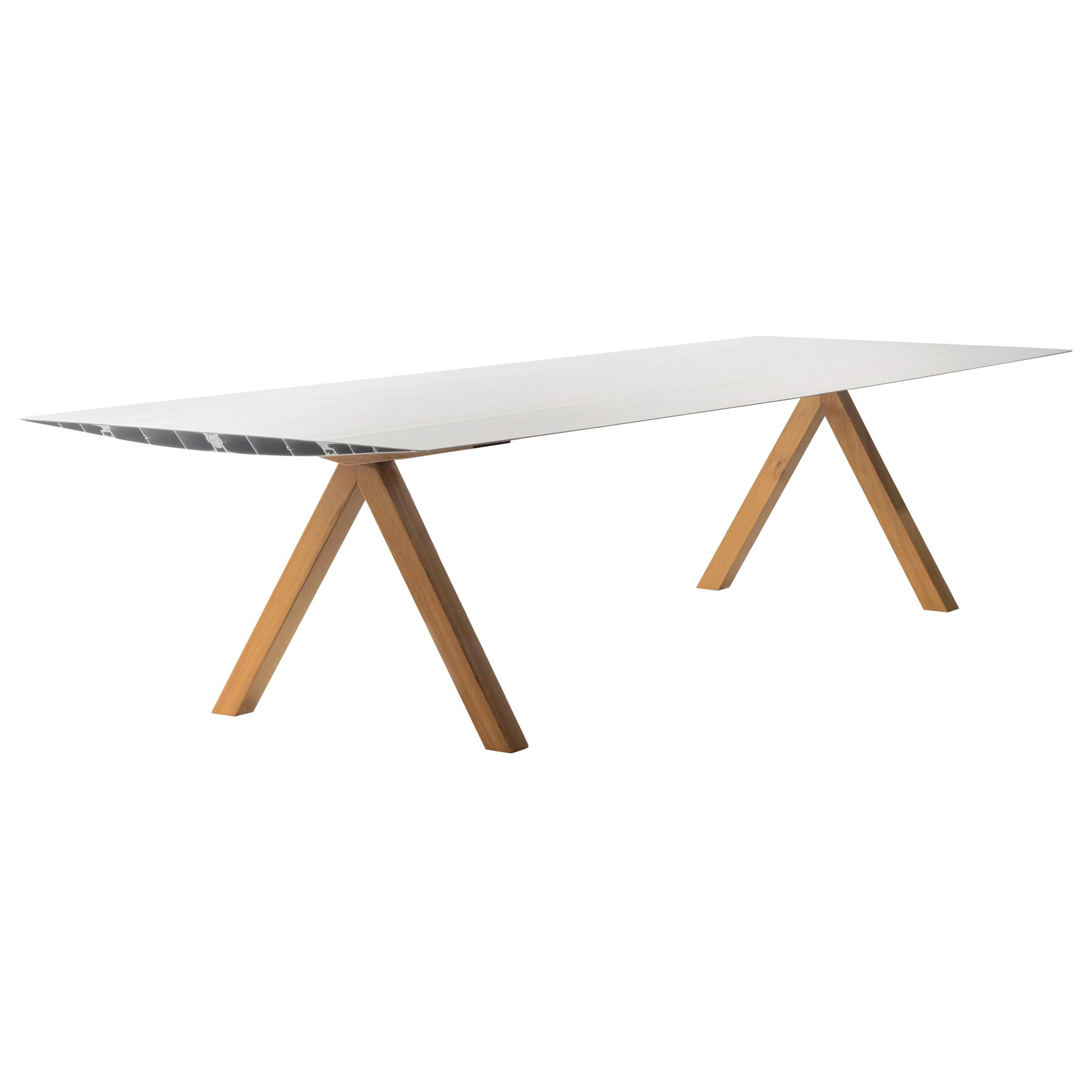 Konstantin Grcic Table 'B' Aluminium by BD Barcelona For Sale