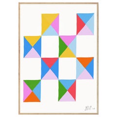 Estudios Geométricos Wand Kunstdruck von Leticia Gagetti #03 - Größe A3