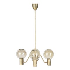 T372 / 6 Patricia Pendant Light by Hans Agne Jakobsson, 1960