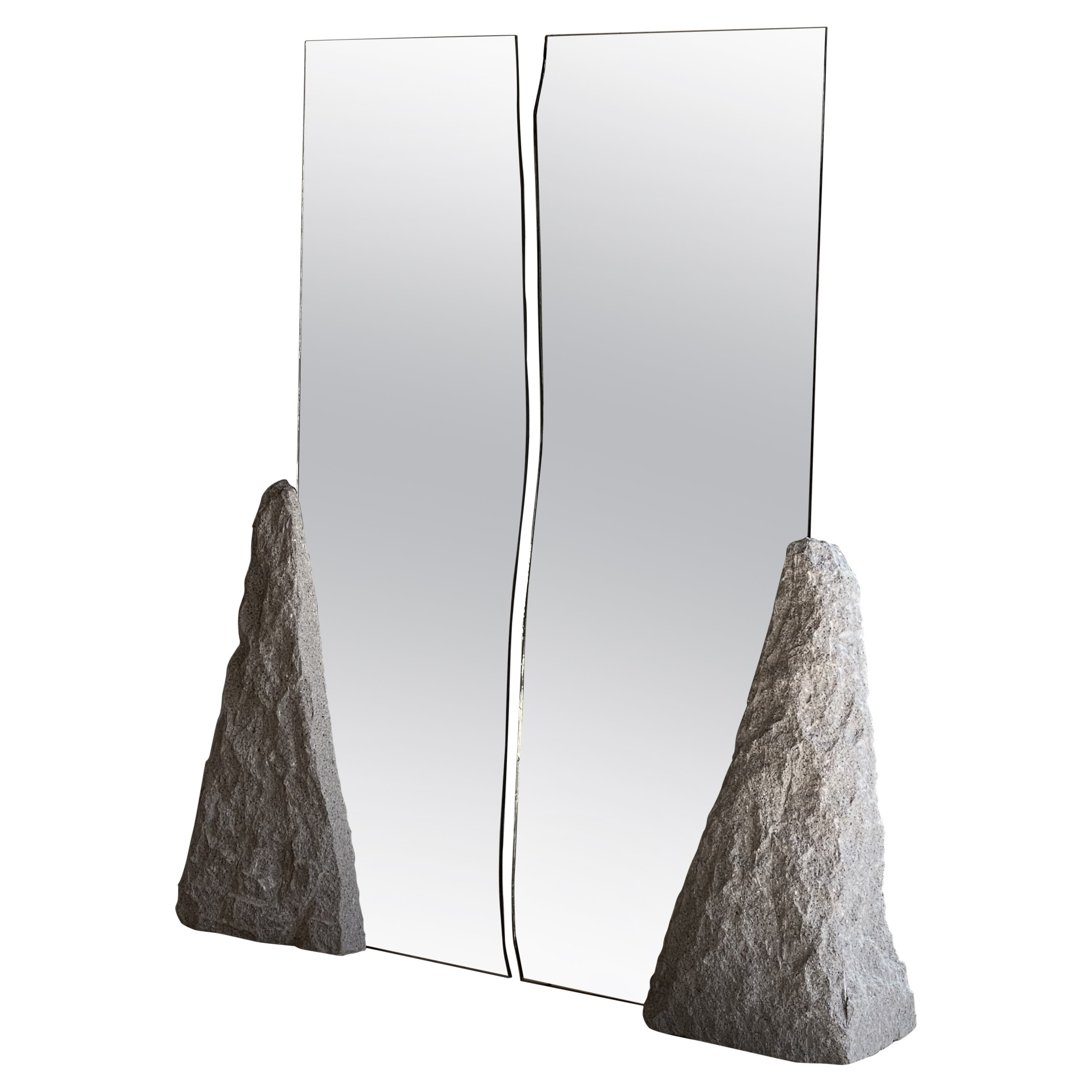 Illusio Double Mirror by Andres Monnier For Sale