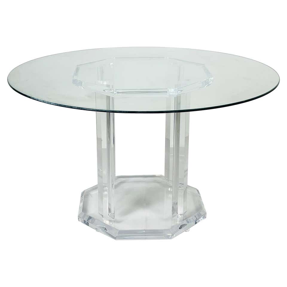 Lucite Table at 1stDibs