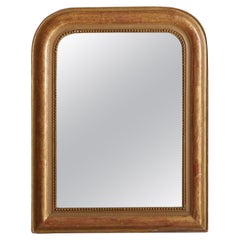 Louis Philippe Style Gilt Mirror, France 20th Century, Small