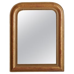 Louis Philippe Style Gilt Mirror, France 20th Century, Small