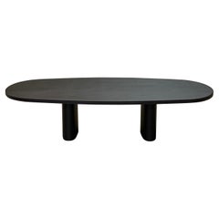 Black Solid Ash Coffee Table - om39 by mjiila