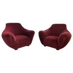 Pair of Armchairs by Franco Barosi