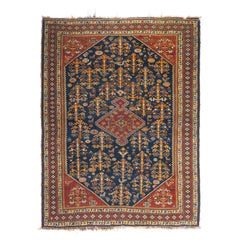 Antique Qashqai Rug 3'8'' x 4'10''