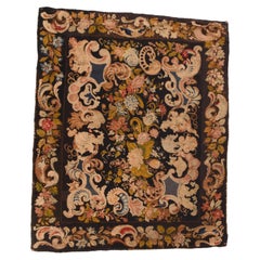 Tapis antique en pointe d'aiguille 5'2'' x 6'4''