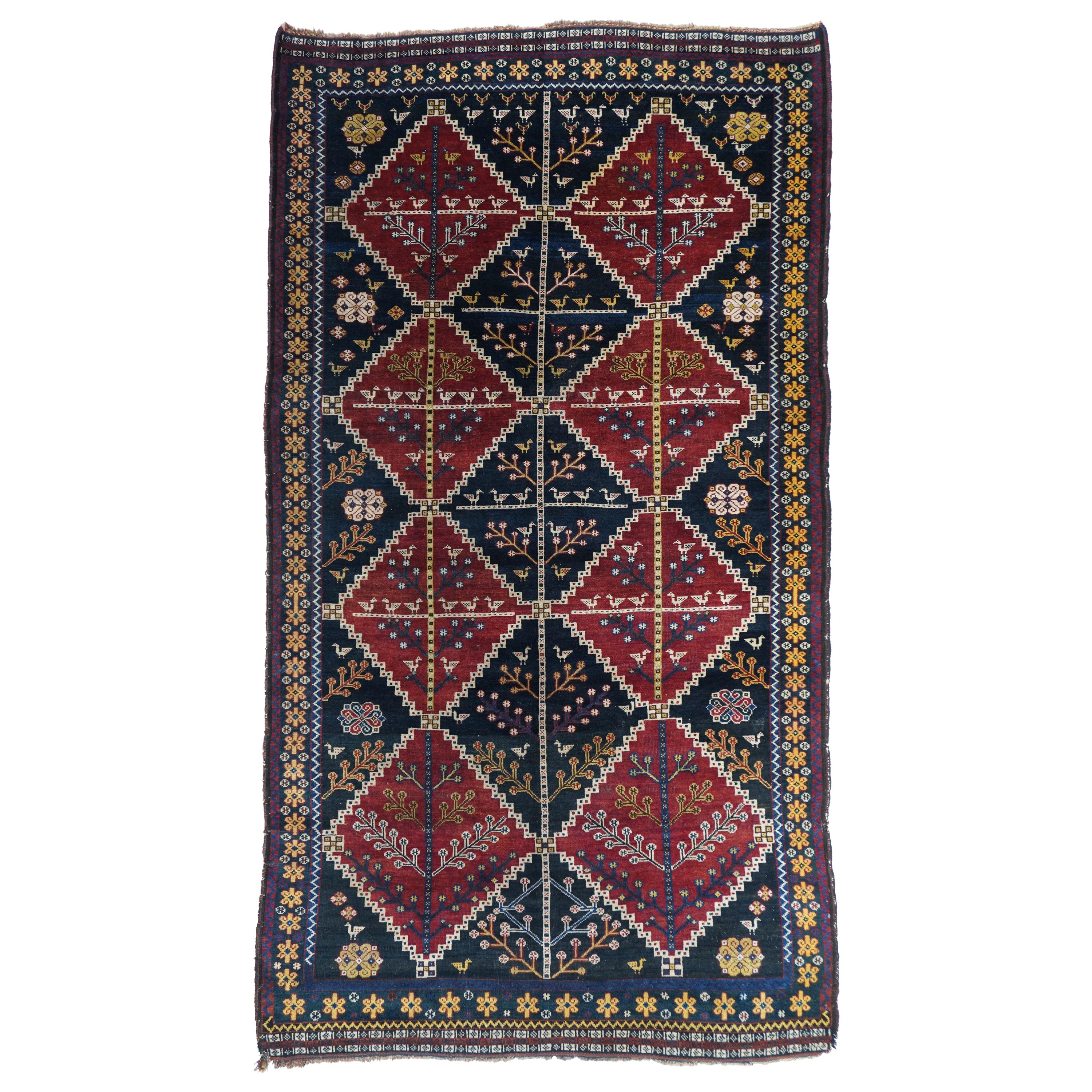 Antique Shiraz Rug For Sale