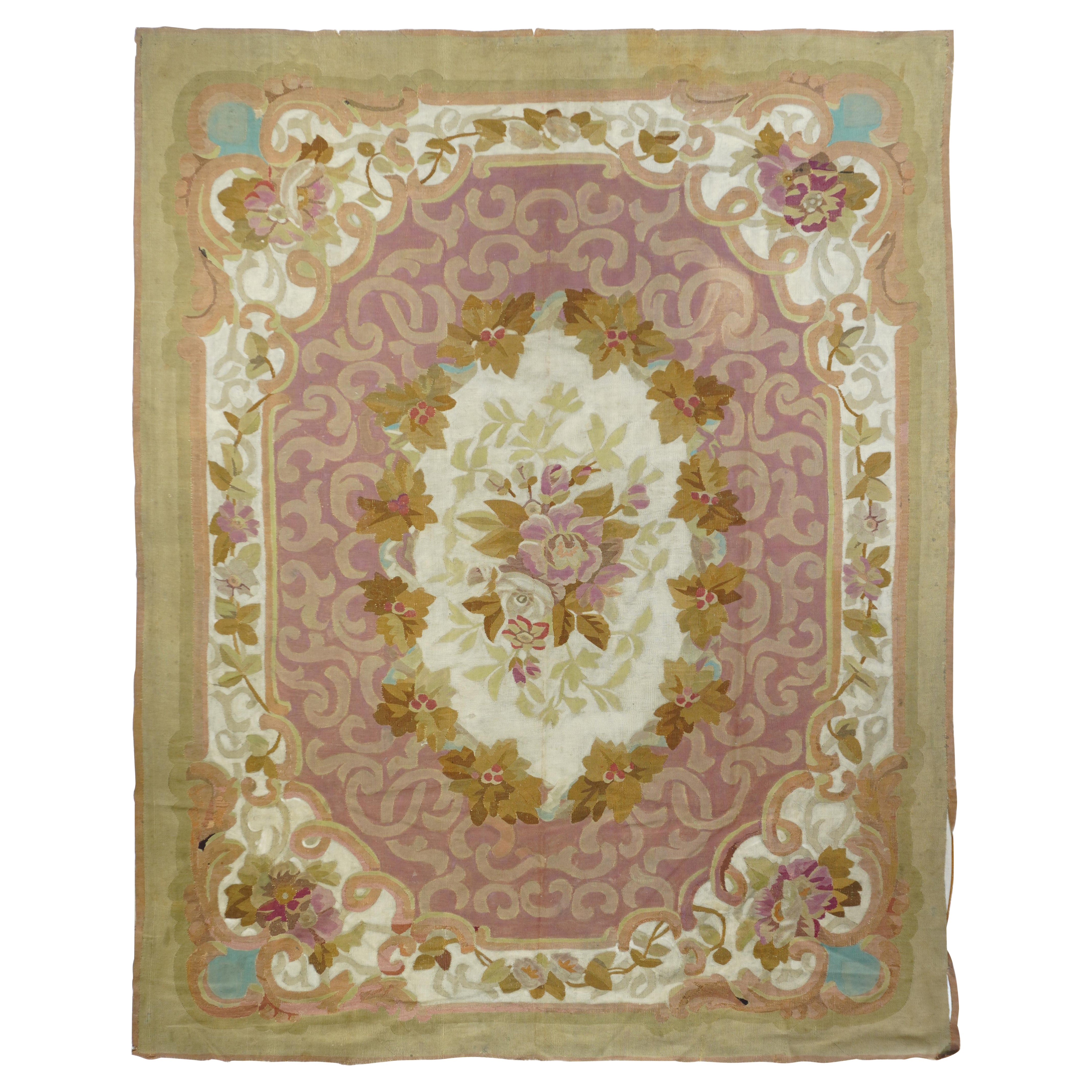 Antique Tapestry 18th Century For Sale