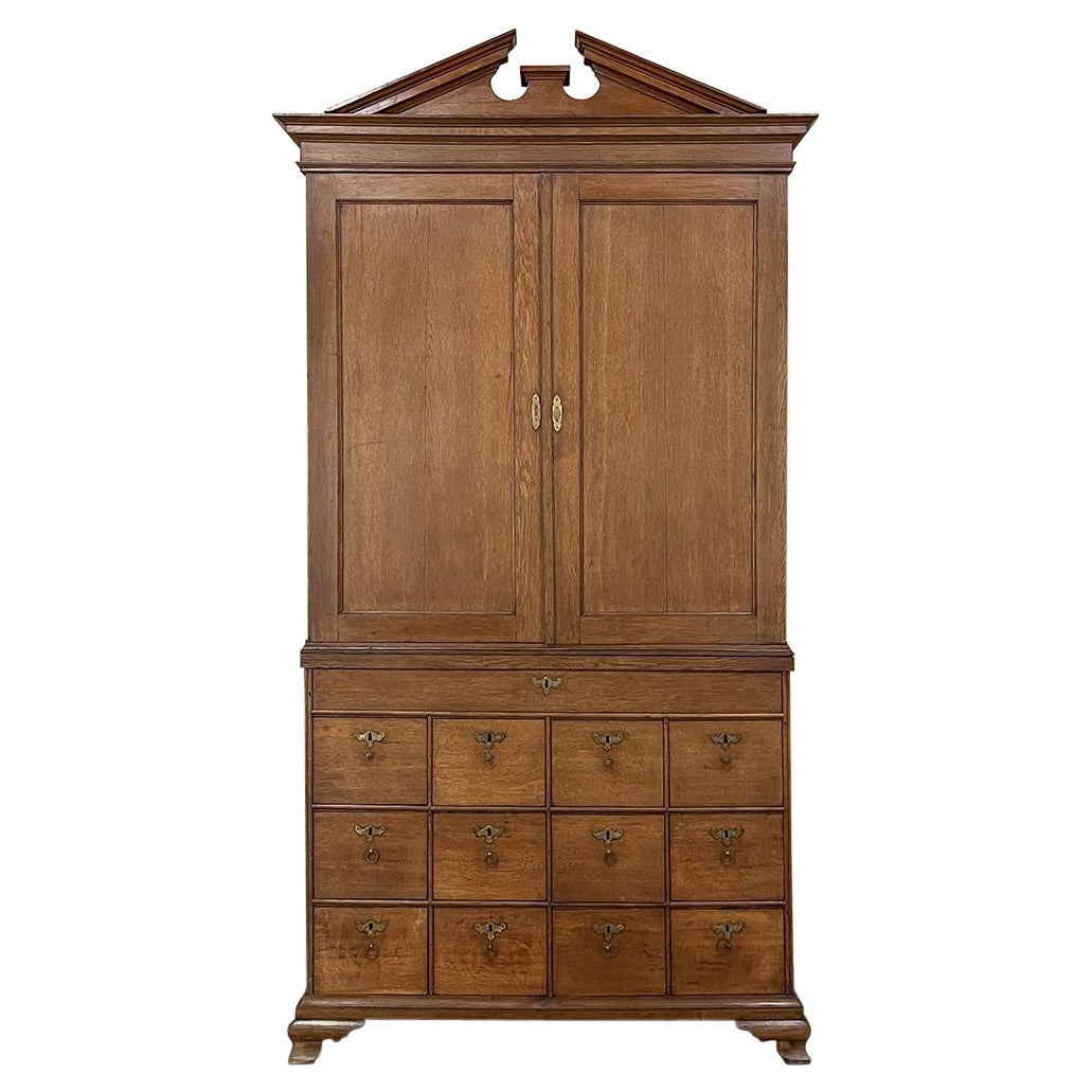 18th Century Dutch Neoclassical Apothecary Cabinet, Secretary For Sale