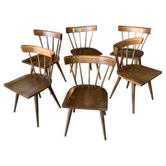 Set of Six 1950's Mid Century Dining Chairs by Paul McCobb