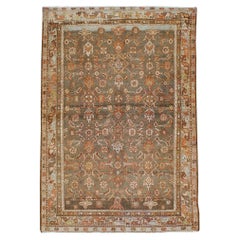 Early 20th Century Handmade Persian Malayer Accent Rug