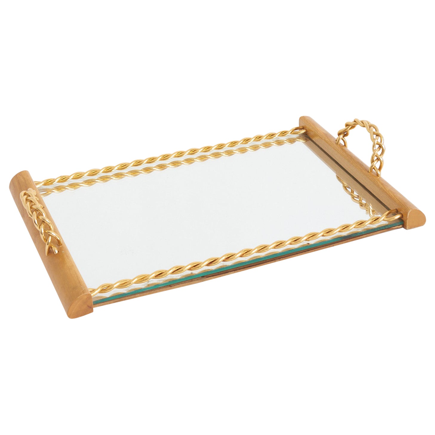 1940s Mirrored Tray For Sale