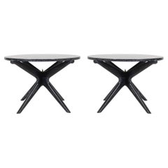 Set of Gazelle End Tables in Limed Oak by Stamford Modern