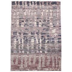 Contemporary Moroccan Style Rug with Abstract Design 8