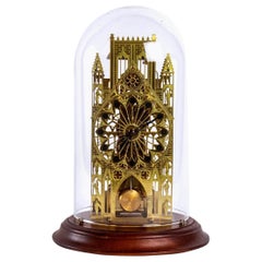 Skeleton Clock, under Globe, York Minster Cathedral, Period: Xxth