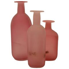 Collection of Three Cenedese Scavo Vases 10