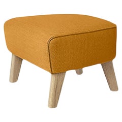 Orange and Natural Oak Raf Simons Vidar 3 My Own Chair Footstool by Lassen