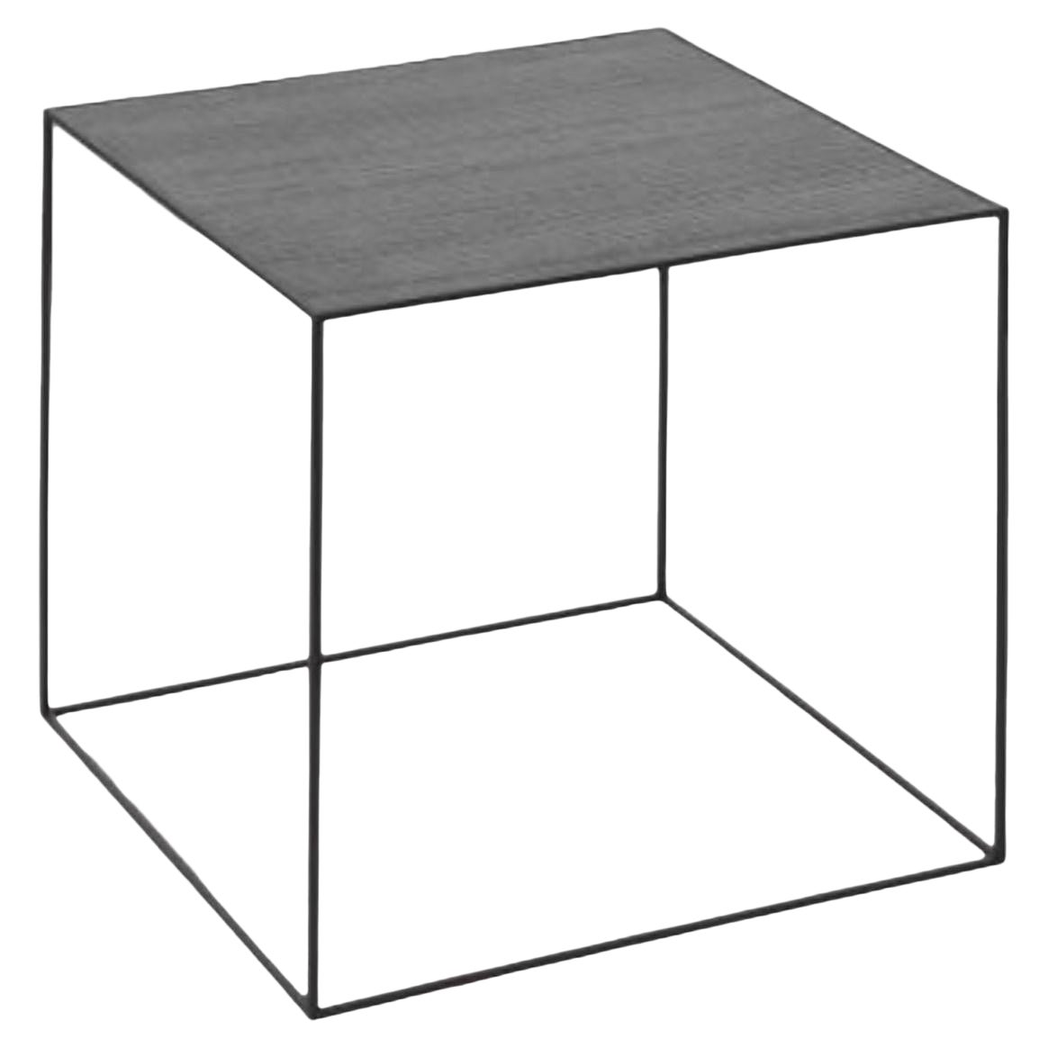 35 Black Ash Twin Table Top by Lassen For Sale