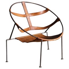Flavio de Carvalho FDC-1 Lounge Chair, Brazil, circa 1955