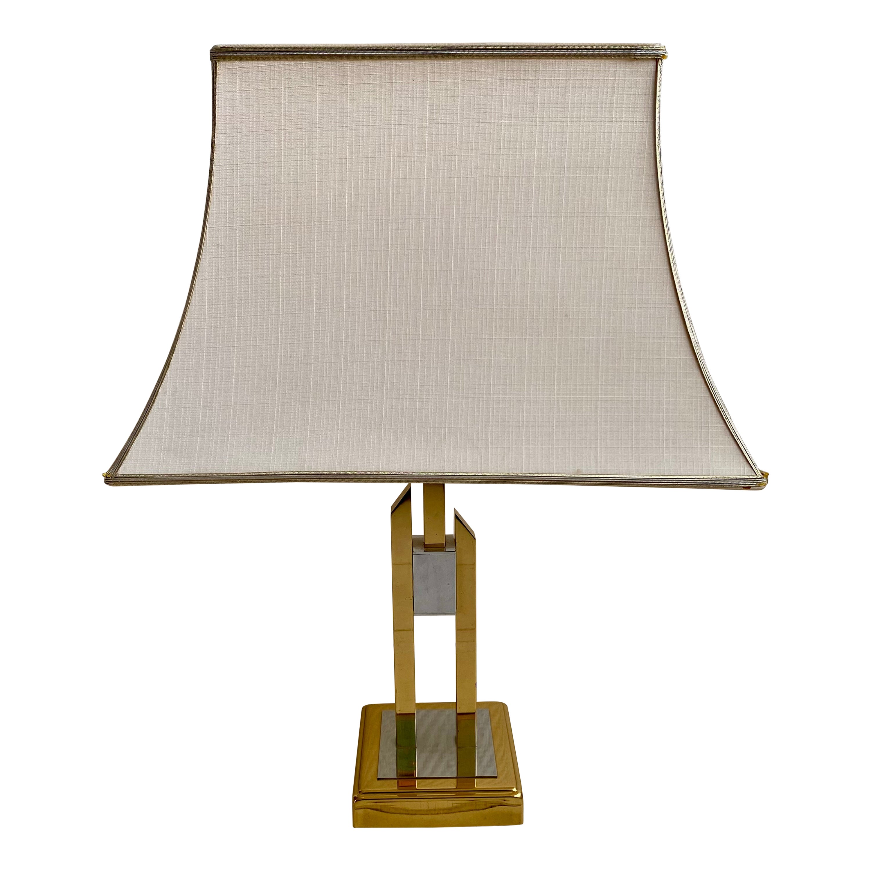Bi-Color Skyscraper Table Lamp, Attributed to Herda Holland For Sale