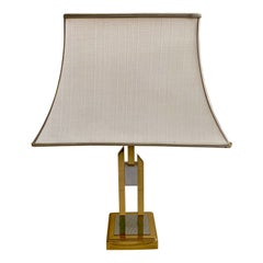 Used Bi-Color Skyscraper Table Lamp, Attributed to Herda Holland