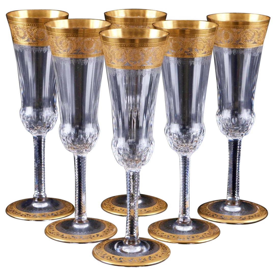 Antique Saint Louis Wine Glasses at 1stDibs