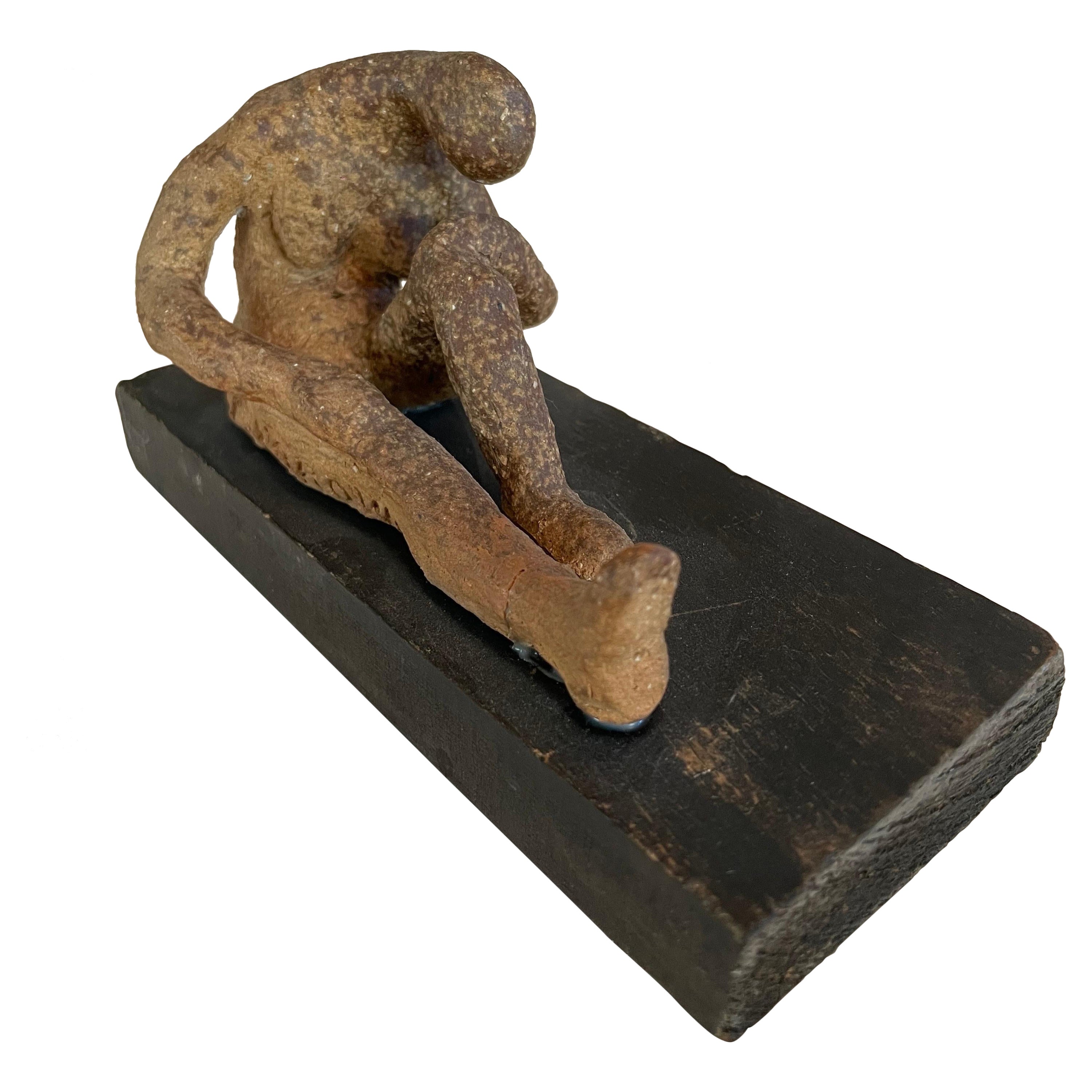 Figurative Sculpture by T. Horowitz, 1952 For Sale