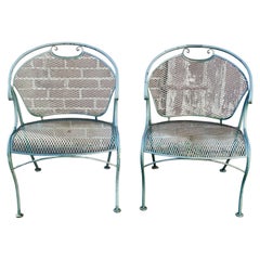 Vintage Woodard Wrought Iron Chairs