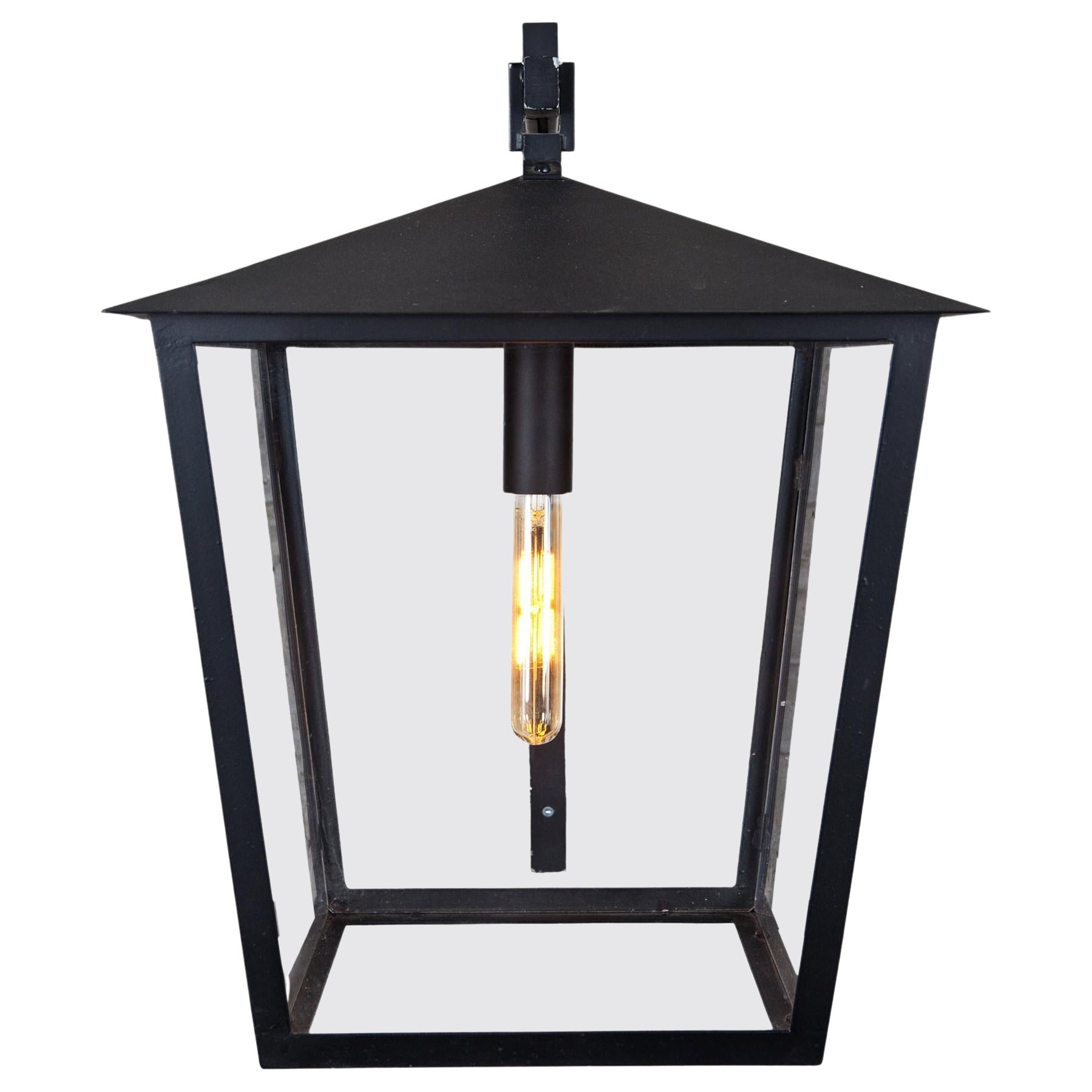 Outer Lantern, Steel, Black, Created by Atelier Boucquet