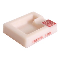 French Line Opalex Ashtray