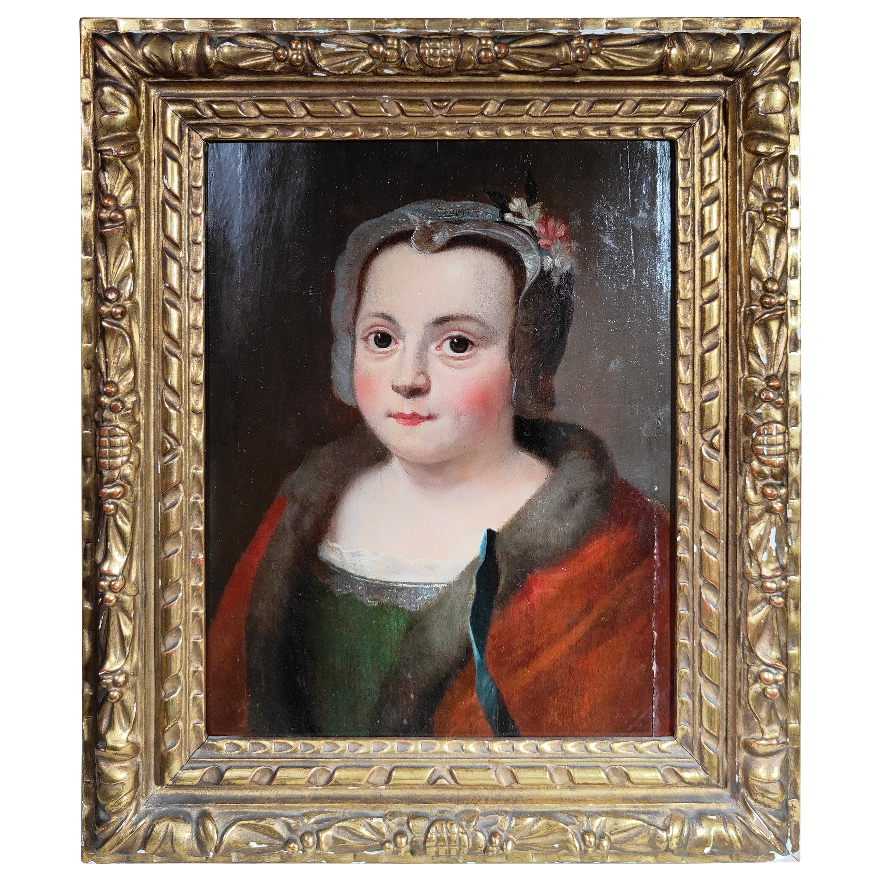 Portrait of Young German from the 17th Century For Sale