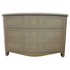 Französisch Louis XVI Stil Maison Jansen Lackierte Kommode