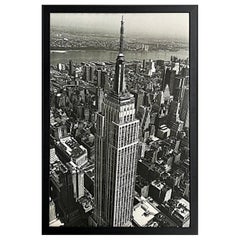 Vintage Photo Poster of New York City Empire State Building