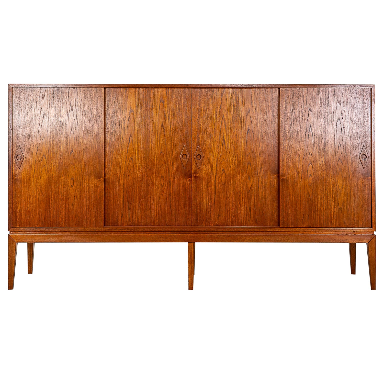 Danish Mid-Century Modern Teak Sideboard