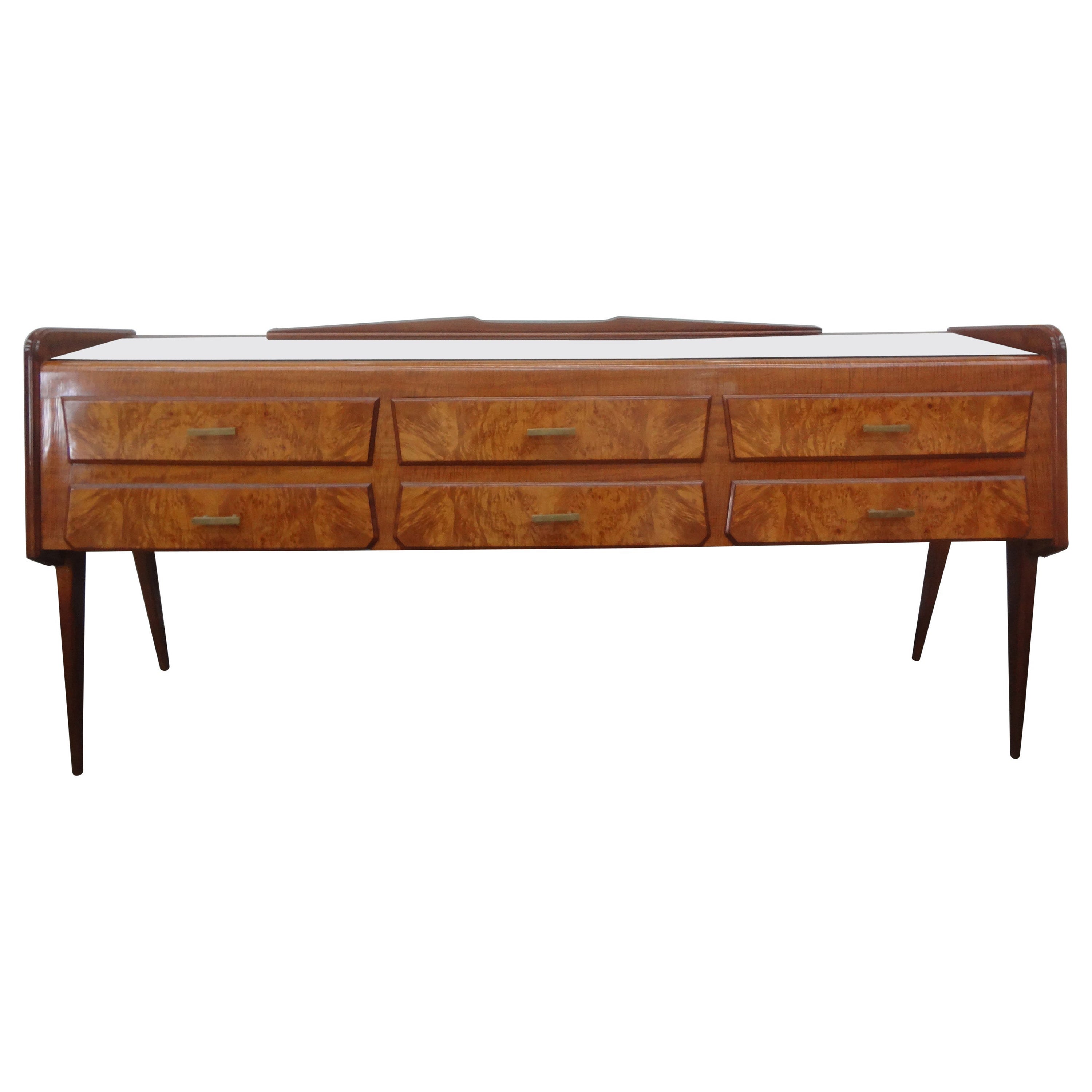 Italian Modern Credenza After Ico Parisi For Sale