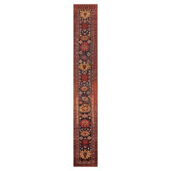 Tapis de course persan antique du Nord-Ouest. 2 ft 7 in x 18 ft