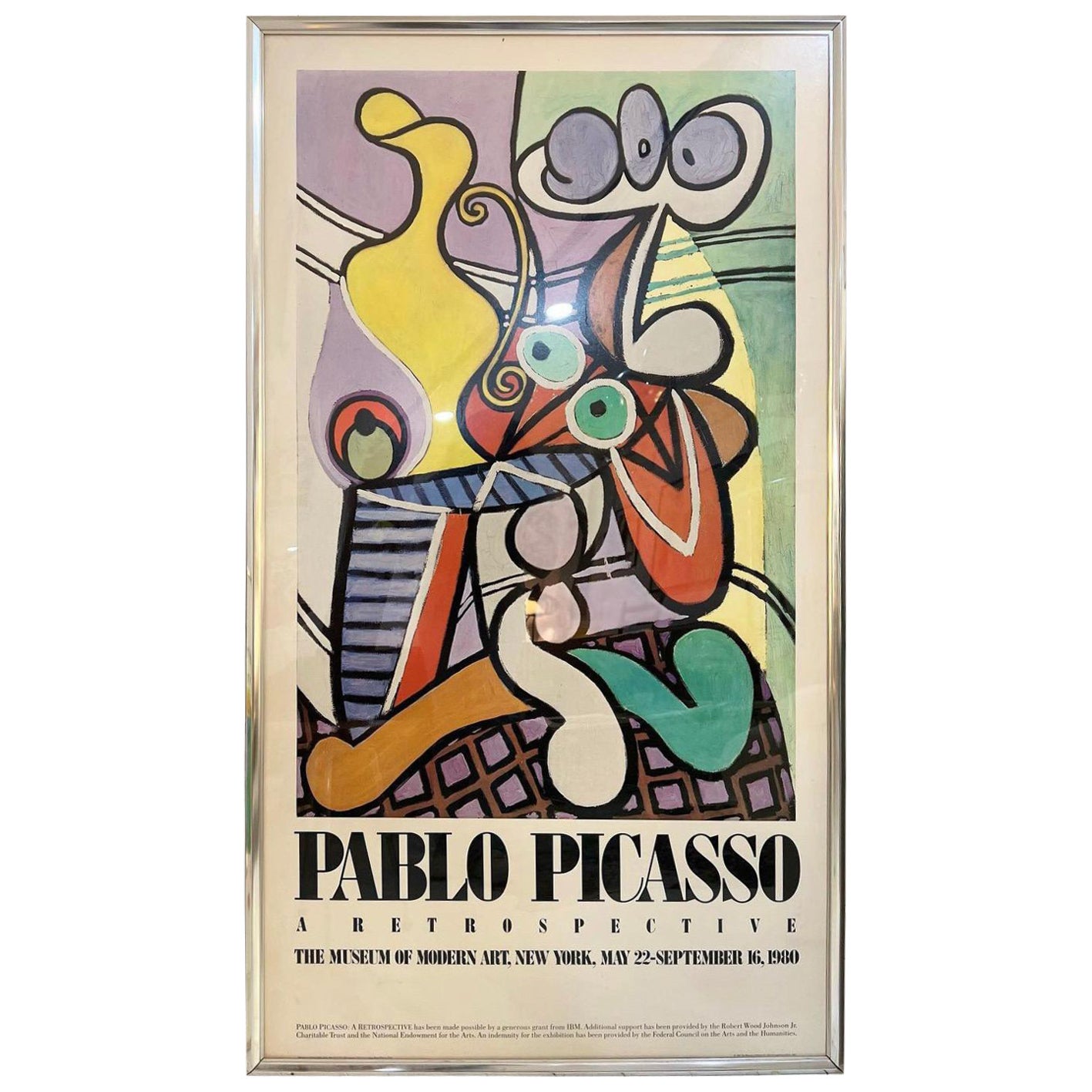 Pablo Picasso Lithograph, 1980s