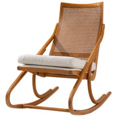 1960s Czech Rocking Chair by Antonin Suman