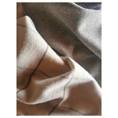 Tracce Handmade Blancket, Italian Alpago Natural Colors Wool