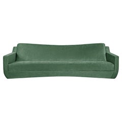 Contemporary Sculptural Sofa with Discreet Seaming