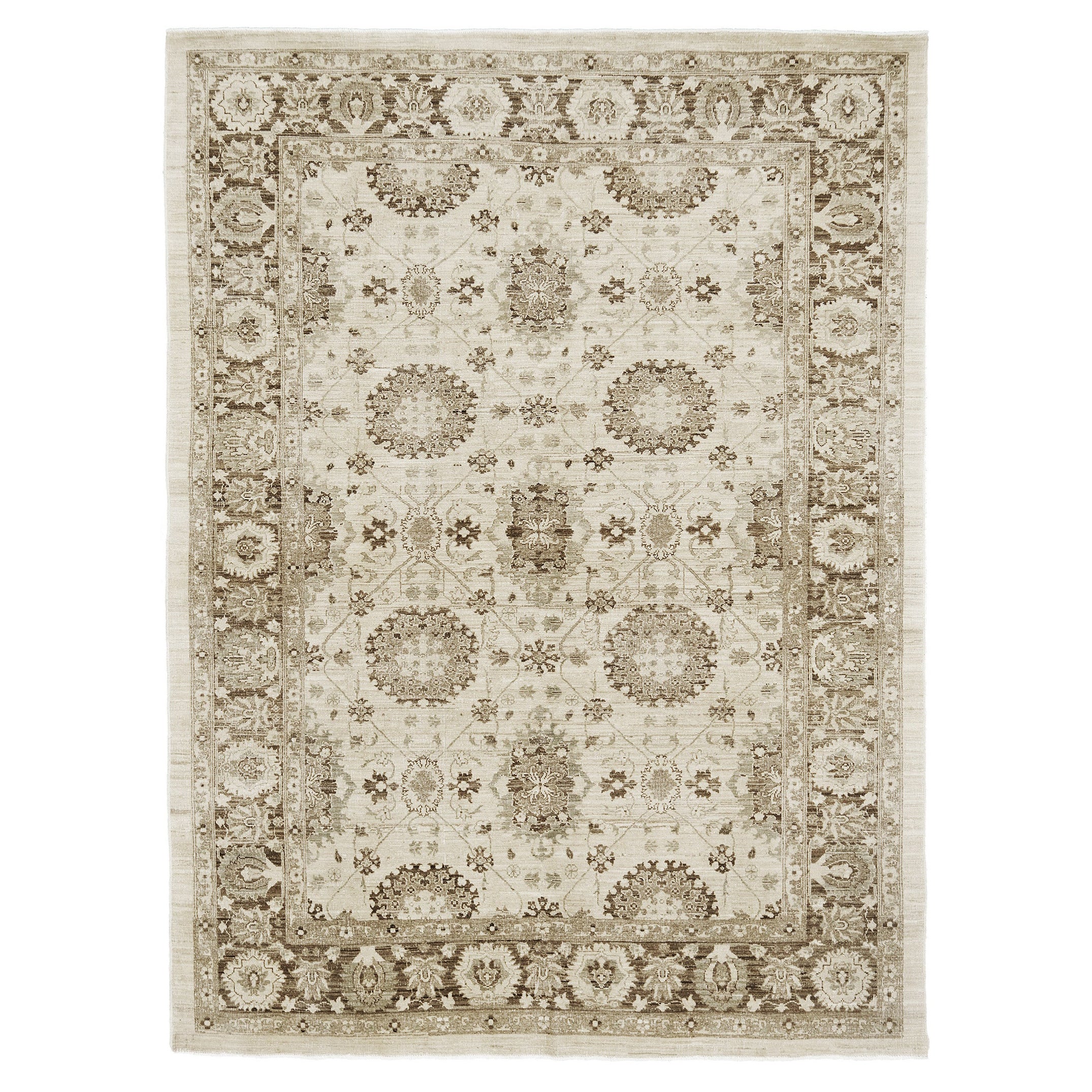 Mehraban Vintage Style Mahal Revival Rug