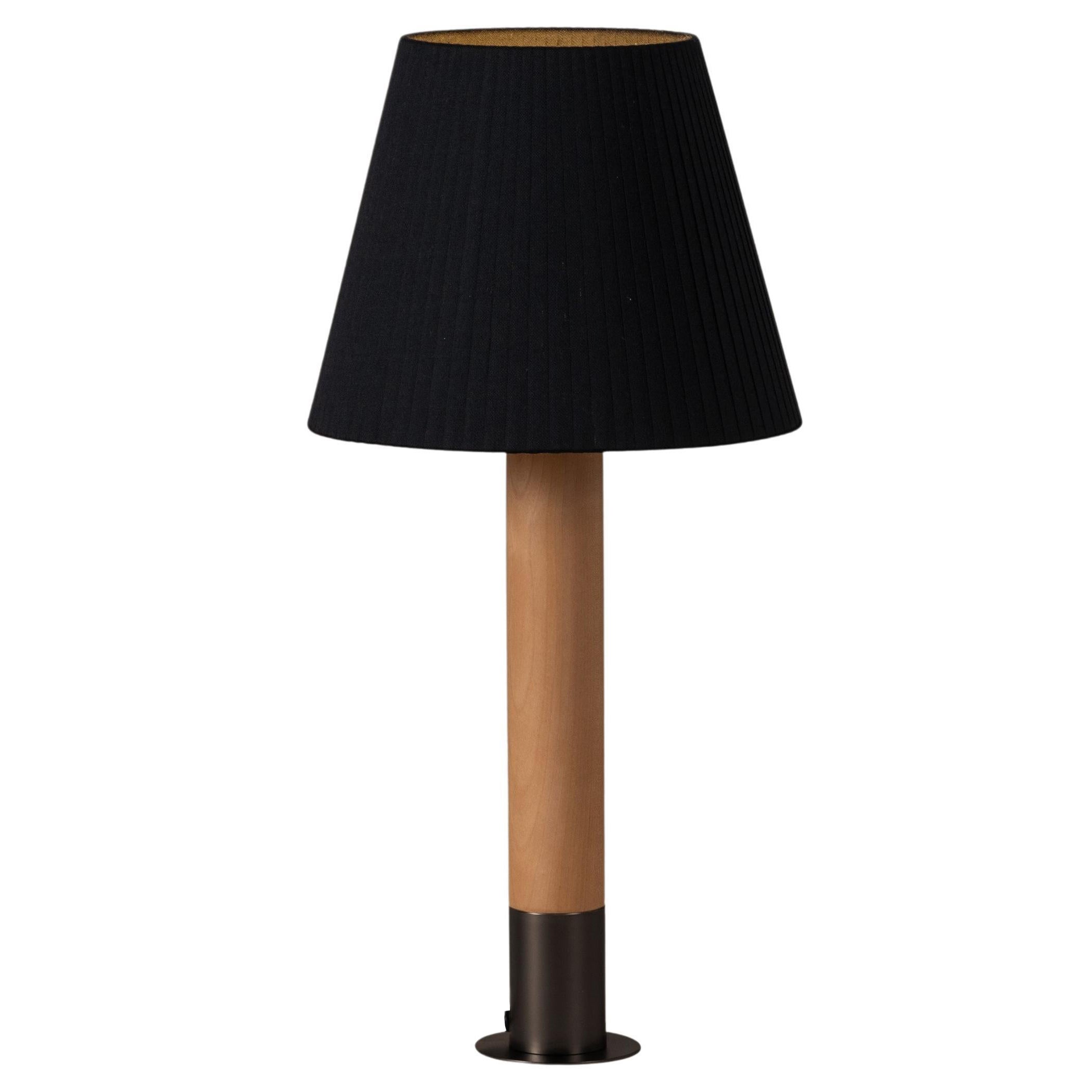 Bronze and Black Básica M1 Table Lamp by Santiago Roqueta, Santa & Cole For Sale