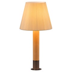 Bronze and Natural Básica M1 Table Lamp by Santiago Roqueta, Santa & Cole