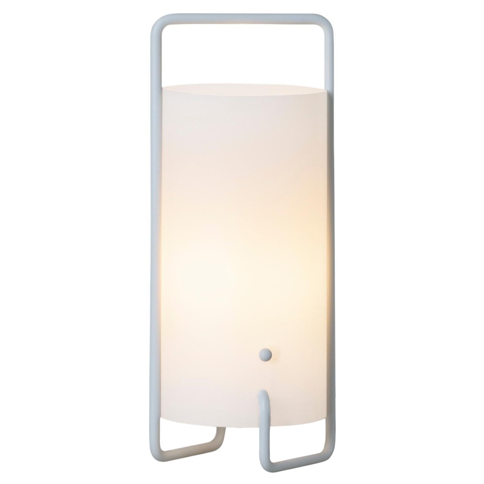White Asa Table Lamp by Miguel Mila For Sale