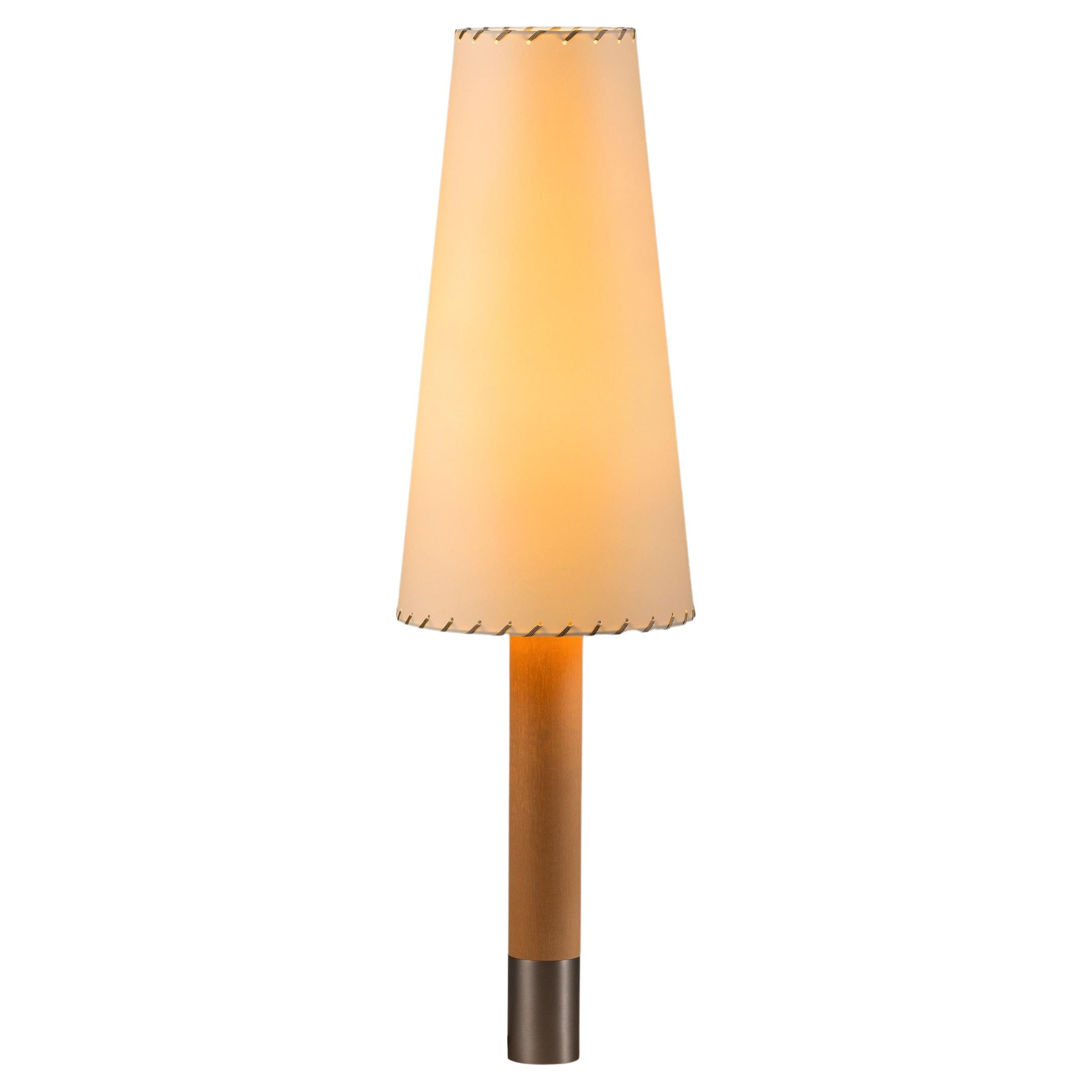 Nickel Básica M2 Table Lamp by Santiago Roqueta, Santa & Cole For Sale