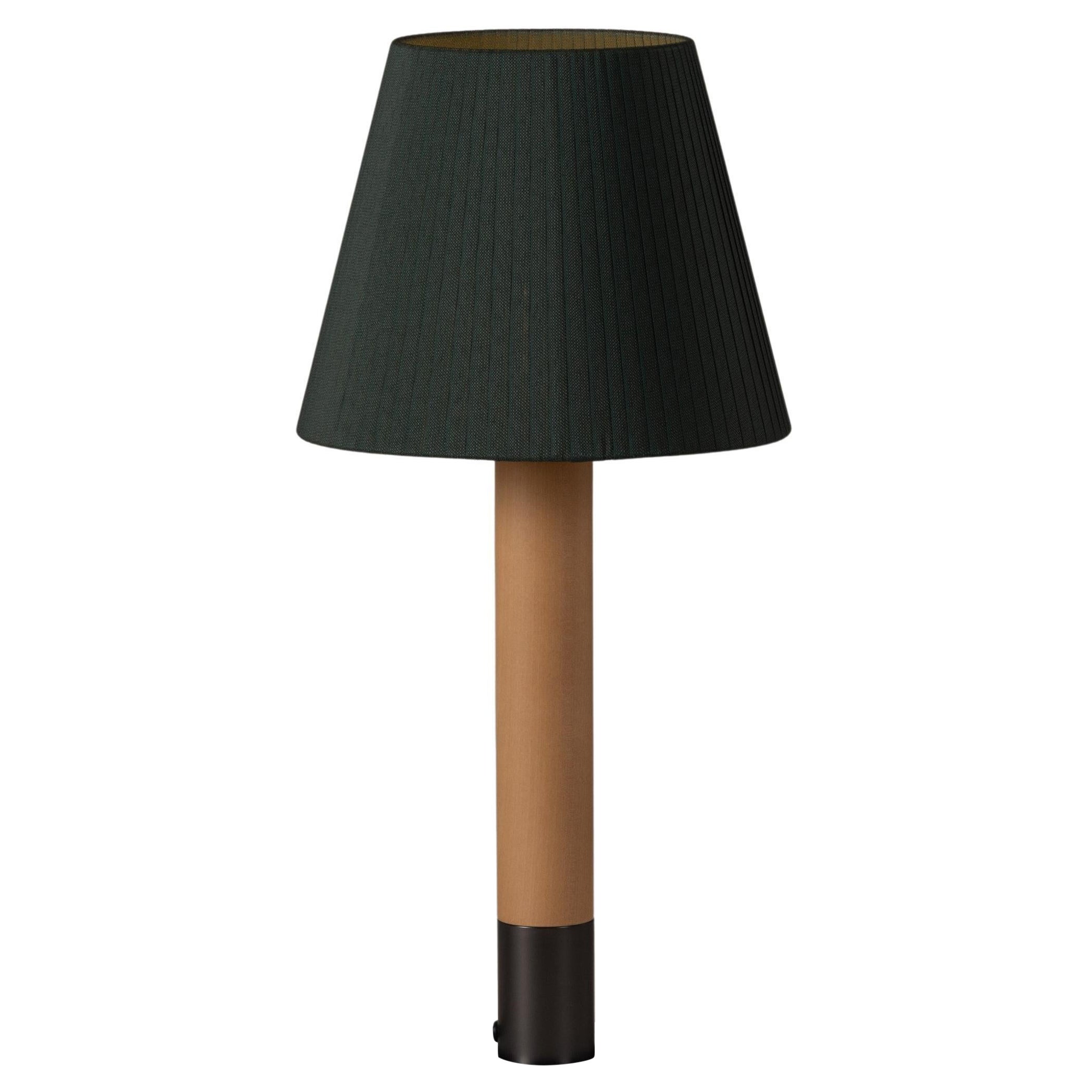 Bronze and Green Básica M1 Table Lamp by Santiago Roqueta, Santa & Cole For Sale